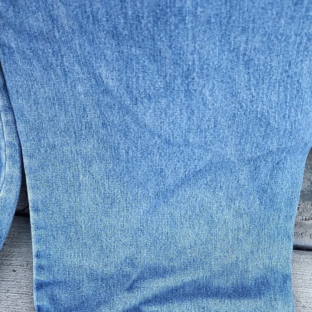 Y2K Calvin Klein Jeans Blue Wide Leg Overalls %100 Cotton Denim - Picture 10 of 10